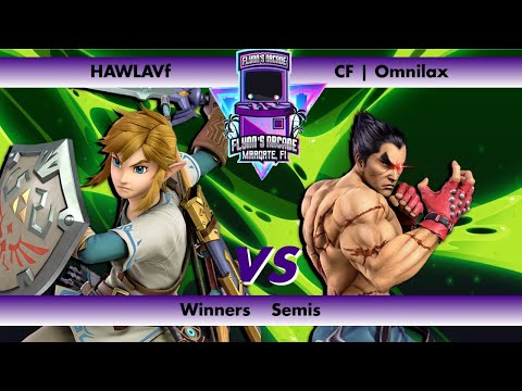Flynn's Arcade 073 Winners Semis - HAWTLAVf (Link) vs CF | Omnilax (Kazuya) SSBU Tournament 2023