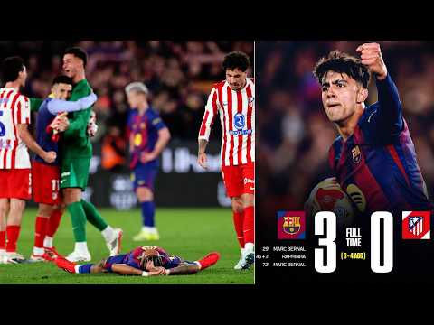 BARCELONA 3-0 ATLETICO MADRID - COPA DEL REY, SEMI-FINAL 2026