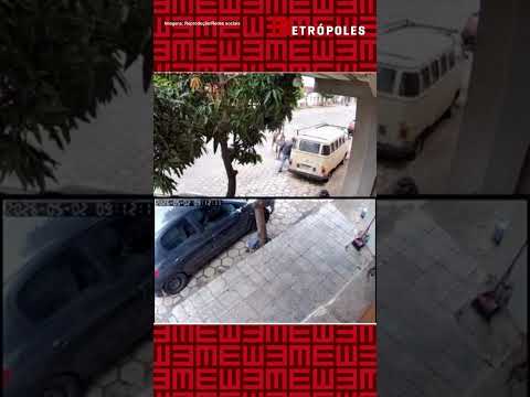 Homem leva coice de cavalo e revida em Minas Gerais