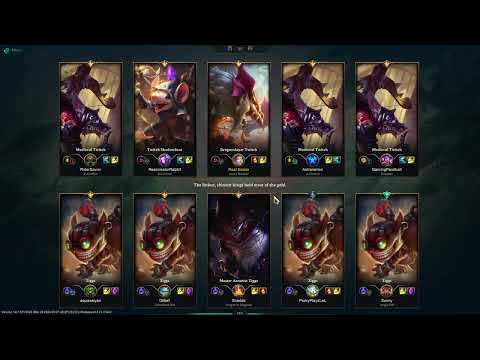 Twitch VS Ziggs | Pyke VS Kayn | Bard VS Singed | Renekton VS Thresh | One For All League of Legends