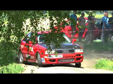 1 Rajd Skoczowsko-Ochabski 2017 3 Runda RPŚ - Michał Baron / Joanna Stebel - Audi S2