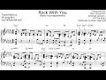 Rock With You-Brian Mcknight (Piano Sheet Music) 팝 피아노 악보