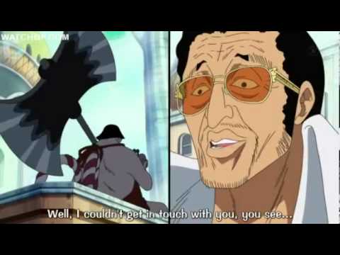 kizaru epic talk on the den-den mushi