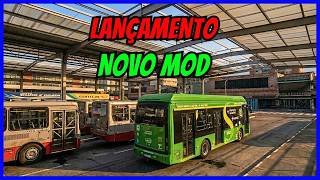 🔴Gameplay Novo Mod Elétrico BYD Mascarello Horizon | Mapa Vilarejo V1 | Proton Bus Simulator