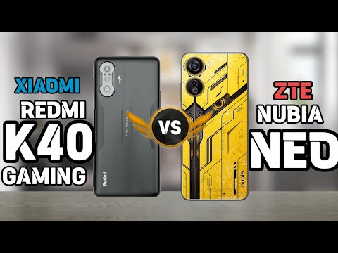 Xiaomi Redmi K40 Gaming Vs ZTE Nubia Neo Comparison.