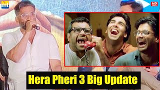 BREAKING : Suniel Shetty's BIG UPDATE on Akshay Kumar & Hera Pheri 3