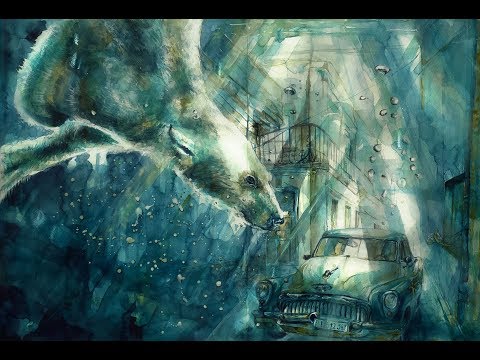 Ute Bescht Watercolor / Aquarell : CUBA 2398" ein Making of des Werkes :A2, bald in der ART15 in HB