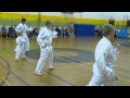 White Belts Testing For Yellow Kihon Basics Charleswood Karate May 2012