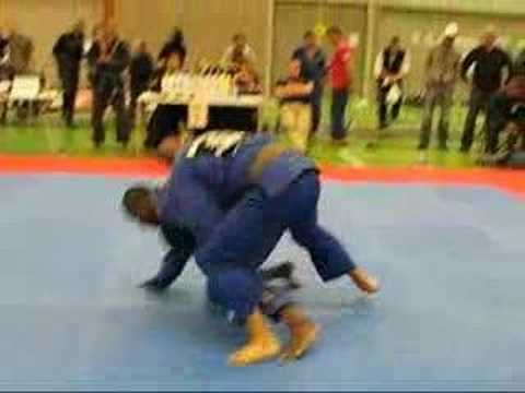 Jessie Gibbs vs Bruno Mathias. BJJ final at dutch open 2007