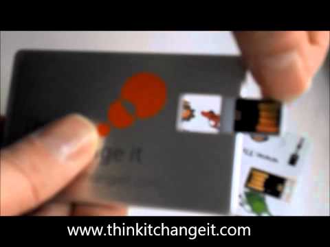 Using USB Credit Card drives