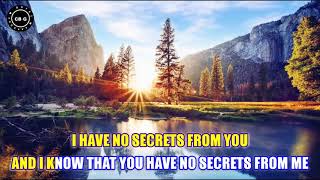NO SECRETS KARAOKE
