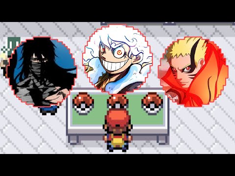 I Put Anime Characters in a Pokemon Game & Here's What Happened... (Animon)