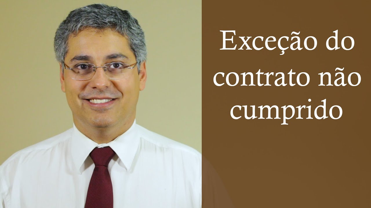 Exceção do contrato não cumprido