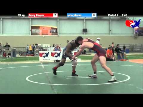 Avery Garner vs. John Meeks at 2013 ASICS University Nationals - FS