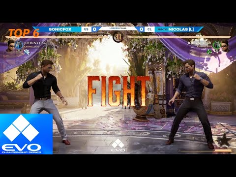 EVO 2024 | Mortal Kombat 1 | SONICFOX VS NICOLAS | TOP 6 - LOSERS FINAL
