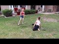 Emily And Emiyah Doing Gymnastics
