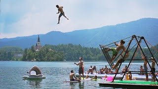 Extreme Russian Swing Flips into a Lake! | Daredevils