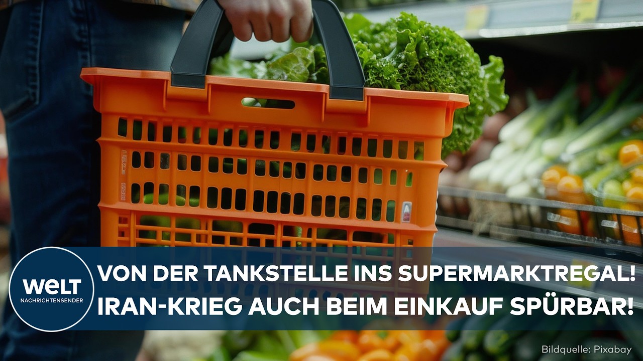 PREIS-SCHOCK-PROGNOSE: Von der Tankstelle ins Supermarktregal! Iran-Krieg auch beim Einkauf spürbar!