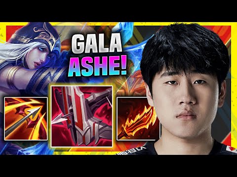 GALA IS SO CLEAN WITH ASHE! - RNG GALA Plays Ashe ADC vs Aphelios! | Season 11