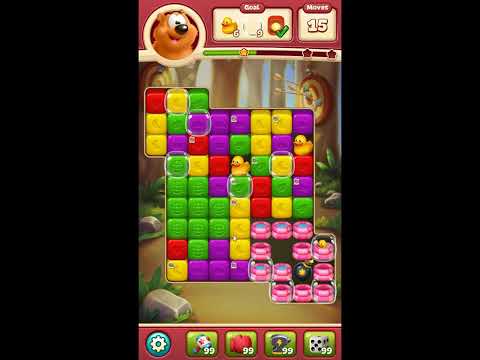 Toon Blast Level 7669 - NO BOOSTERS 🐻🐺🐱 | SKILLGAMING ✔️