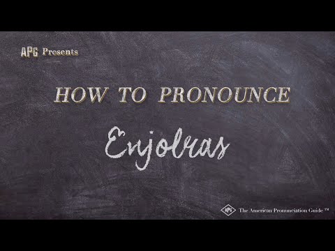 How to Pronounce Enjolras (Real Life Examples!)
