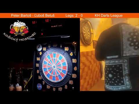 Peter Bartoš - Ľuboš Betuš (KH Darts League)