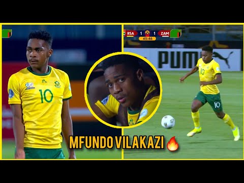Kaizer Chiefs star✌️Mfundo Vilakazi's🔥one✌️ Genius Move Sends South Africa🇿🇦 U20 to Quarter Finals✌️