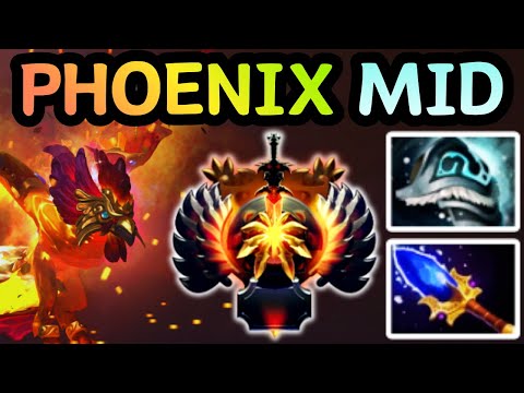 🔥 PHOENIX MID — BURNING EVERYONE WITH FULL DAMAGE PRESSURE | DOTA 2 GAMEPLAY 🔥