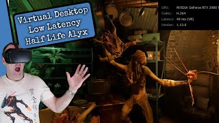 Virtual Desktop Oculus Quest - Reduce Latency & Stutter For Wireless PC VR Half Life Alyx Beat Saber