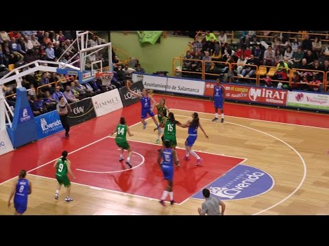 Resumen y ambiente del partido Perfumerías Avenida - Mann Filter