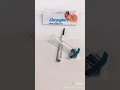 How to use a carpuject syringe