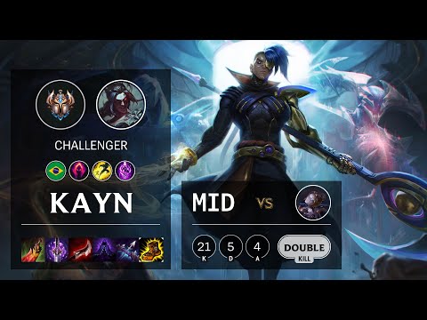 Kayn Mid vs Orianna - BR Challenger Patch 10.16