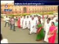 Cauvery Issue AIADMK MPs March Towards Prime Minister S Office