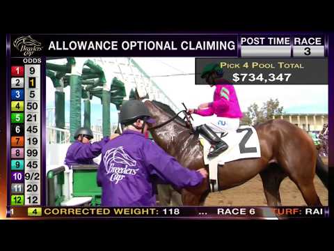 Dabster Wins Race 3 at Del Mar 11/03/17