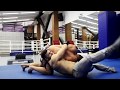 FIGHTING WITH BIG MUSCLE GUYS