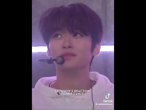 POV: yn praticing her solo dance leeknow reaction 😱#shorts #shortsvideo #straykids