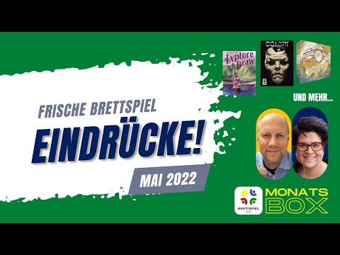 Monatsbox Mai Brettspiel   Brettspielbox   HD 1080p