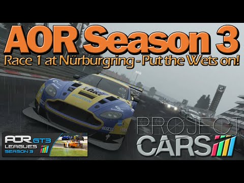 [AOR-GT3] It always rains at Nürburgring - Race 1/10 (Project CARS)