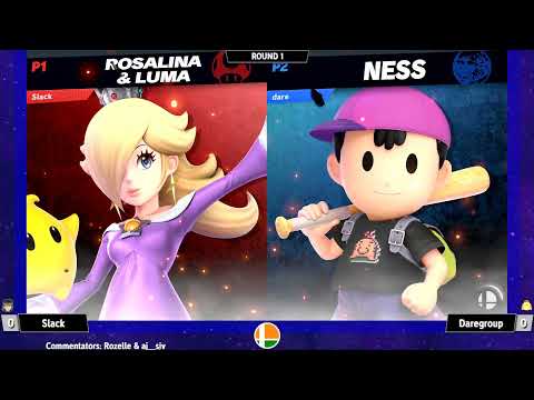 Slack (Rosalina) vs Dare (Ness) - Smash Ultimate @ LXG 24