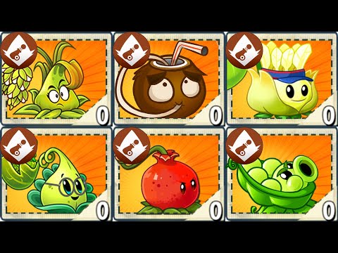 ALL CANNON Plants Max Level Power-Up! vs Modern Day Gargantuar in Plants vs Zombies 2