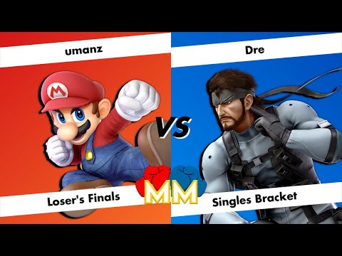 Manteca Mania 12 - Loser's Finals - umanz (Mario) vs Dre (Snake)