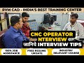 CNC Programming Interview CNC VMC Programming At RVM CAD With 100 Job Assistance
