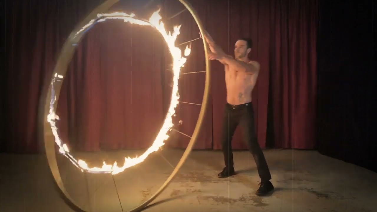 Promotional video thumbnail 3 for Cyr Wheel/LED Performance
