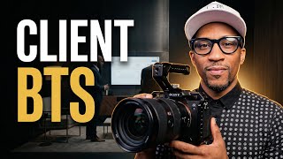 Behind the Scene Tips for Shooting Client Content