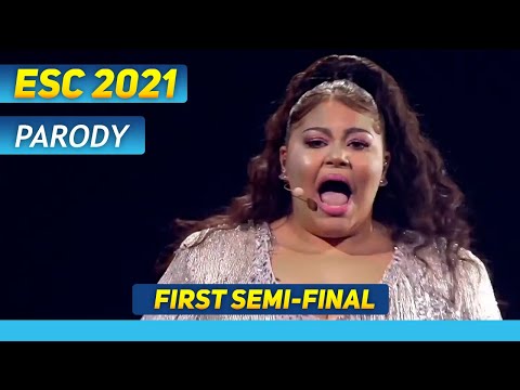 EUROVISION 2021 PARODY — FIRST SEMI-FINAL (I guess)