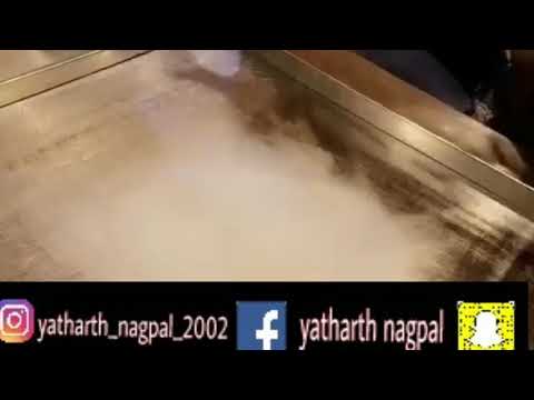 Live ice cream roll  .....osm ice cream 😍😍