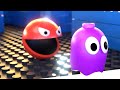 Lego Pacman 3d Animation