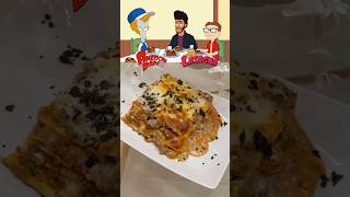 Download lagu How to make Lasagna from American Dad 🇺🇸 #animationfood #cartoonfood #homemadelasagna mp3
