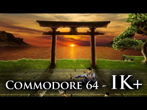 International Karate + IK+ - Commodore 64 - photoshop remastering