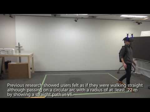 Redirected Walking Unlimited Corridor Demo